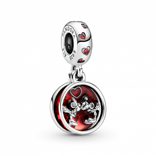 PANDORA Disney Mickey Egér és Minnie Egér szerelmes csók függő charm ékszer rendelés online