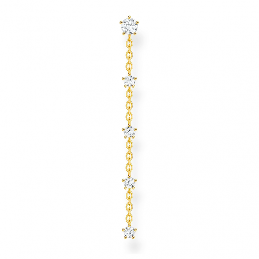 THOMAS SABO fél pár fülbevaló Vintage white stones gold fülbevaló H2194-414-14 ékszer rendelés online