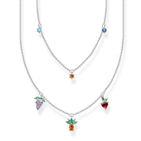 THOMAS SABO nyaklánc Colourful fruits silver nyaklánc KE2098-477-7-L45V ékszer rendelés online