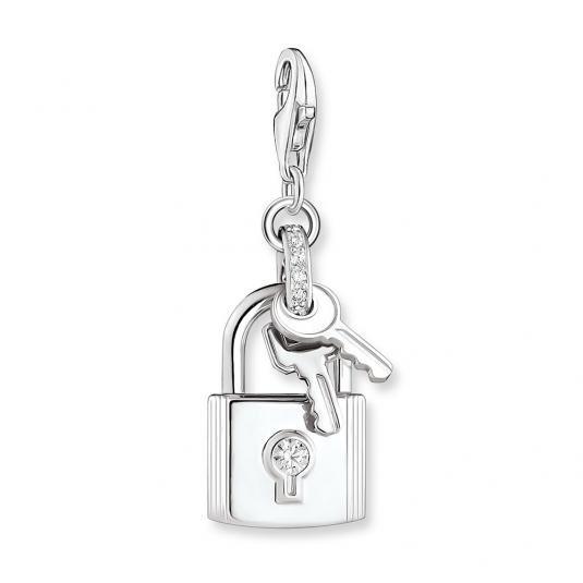 THOMAS SABO medál Lock with key silver medál 1875-051-14 ékszer rendelés online