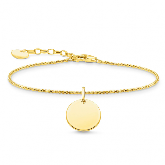 THOMAS SABO karkötő Disc gold karkötő A1960-413-39 ékszer rendelés online