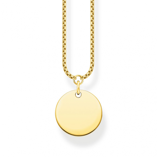 THOMAS SABO nyaklánc Disc gold nyaklánc KE1958-413-39 ékszer rendelés online