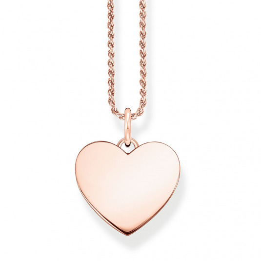 THOMAS SABO nyaklánc Heart rose gold nyaklánc KE2132-415-40-L50 ékszer rendelés online