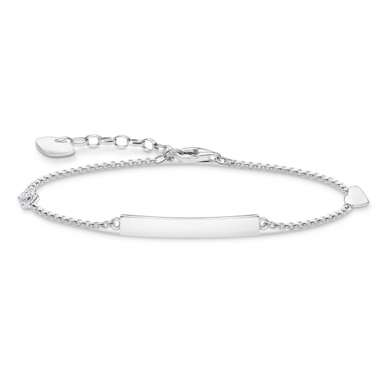 THOMAS SABO karkötő Heart with infinity silver karkötő A1976-051-14-L19V ékszer rendelés online