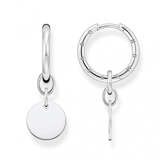 THOMAS SABO fülbevaló Disc silver fülbevaló CR677-001-21 ékszer rendelés online