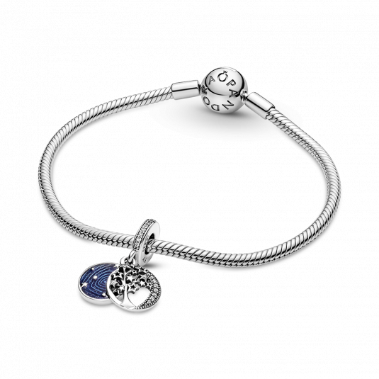 PANDORA karkötő Tree & Galaxy Moon karkötő 590728+799645C01 ékszer rendelés online