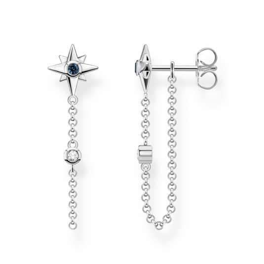 THOMAS SABO fülbevaló Royalty star stones silver karkötő H2208-347-7 ékszer rendelés online