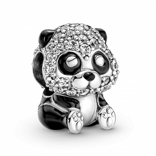 PANDORA Csillogó cuki panda charm ékszer rendelés online