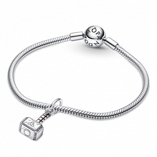 PANDORA Marvel karkötő Thor’s Hammer karkötő 590728+790483C01 ékszer rendelés online