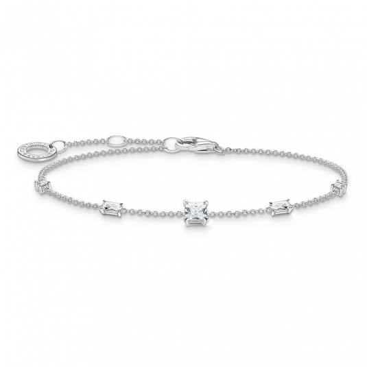 THOMAS SABO karkötő White stone silver karkötő A2059-051-14 ékszer rendelés online