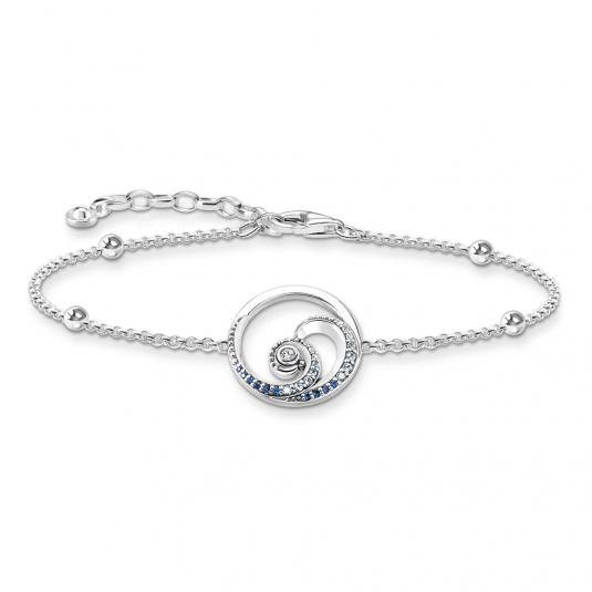 THOMAS SABO karkötő Wave with stones karkötő A2045-644-1-L19V ékszer rendelés online