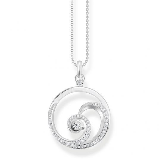 THOMAS SABO nyaklánc Wave with stones nyaklánc KE2143-051-14 ékszer rendelés online