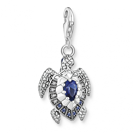 THOMAS SABO medál Turtle with blue stones medál 1897-667-1 ékszer rendelés online