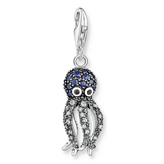 THOMAS SABO medál Octopus with blue stones medál 1890-644-1 ékszer rendelés online