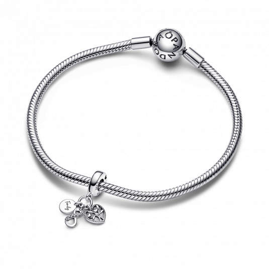 PANDORA karkötő Family Infinity Triple Dangle karkötő 590728+792201C01 ékszer rendelés online