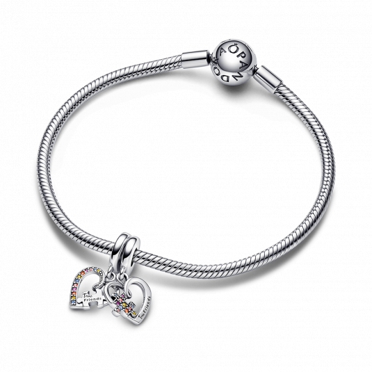 PANDORA karkötő Puzzle Piece Hearts Friendship karkötő 590728+792239C01 ékszer rendelés online