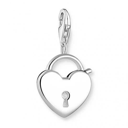 THOMAS SABO Lockheart silver charm medál medál 0009-001-12 ékszer rendelés online