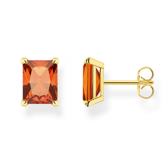 THOMAS SABO fülbevaló Orange stone gold fülbevaló H2201-472-8 ékszer rendelés online