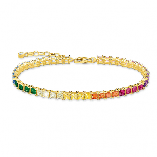 THOMAS SABO karkötő Colourful stones pavé gold karkötő A2029-996-7-L19v ékszer rendelés online