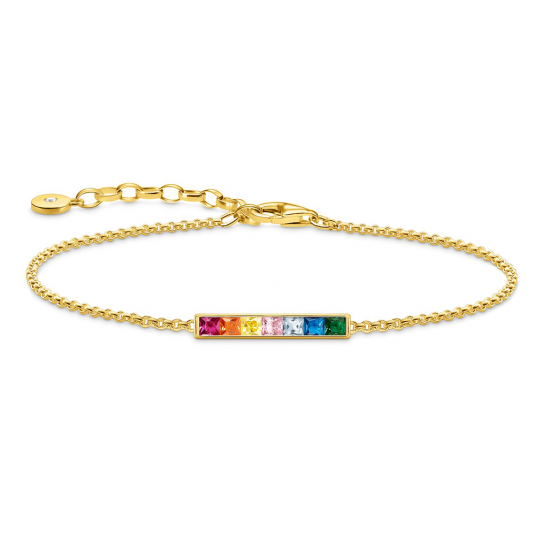 THOMAS SABO karkötő Colourful stones gold karkötő A2068-996-7-L19v ékszer rendelés online