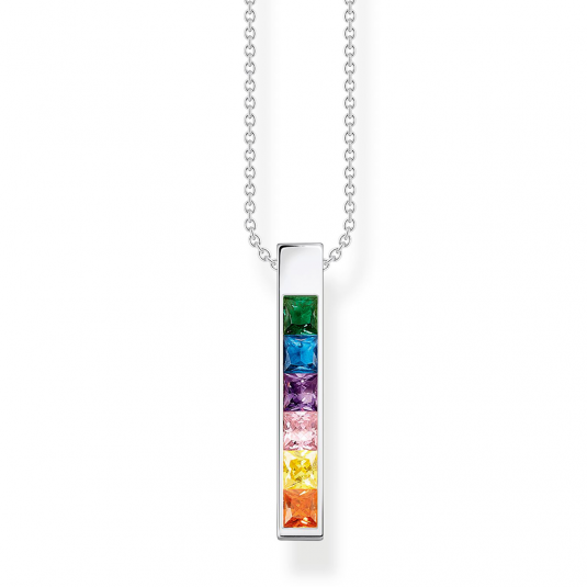 THOMAS SABO nyaklánc Colourful stones silver nyaklánc KE2113-166-7-L45V ékszer rendelés online