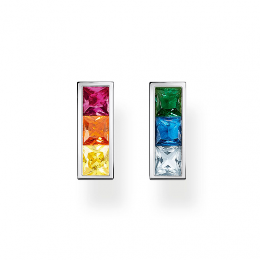 THOMAS SABO fülbevaló Colourful stones silver fülbevaló H2250-477-7 ékszer rendelés online