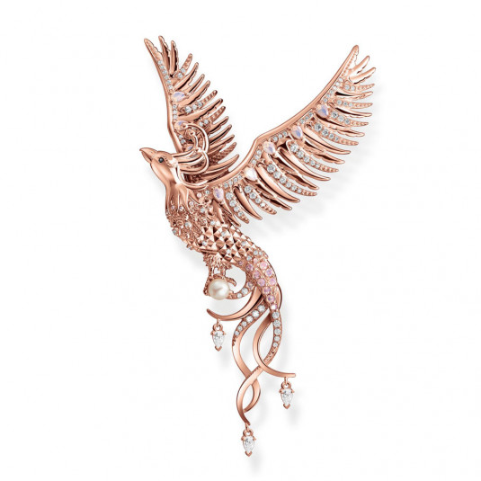 THOMAS SABO medál Phoenix with pink stones rose gold medál PE937-426-7 ékszer rendelés online