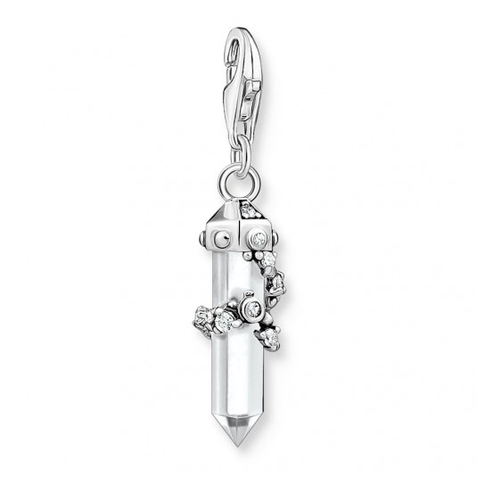 THOMAS SABO charm medál Milky quartz silver medál 1908-690-14 ékszer rendelés online