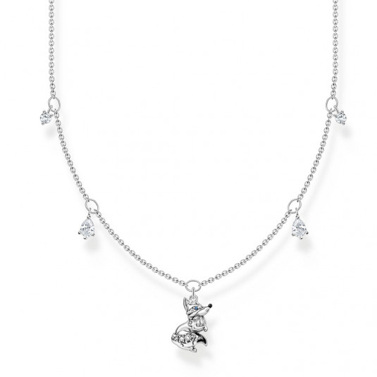 THOMAS SABO nyaklánc Fox with white stones nyaklánc KE2174-644-7-L45V ékszer rendelés online