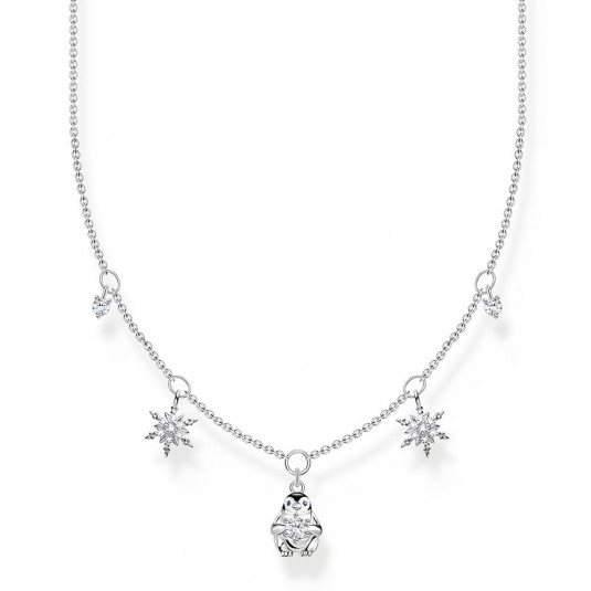 THOMAS SABO nyaklánc Penguin and snowflakes nyaklánc KE2173-041-7-L45 ékszer rendelés online