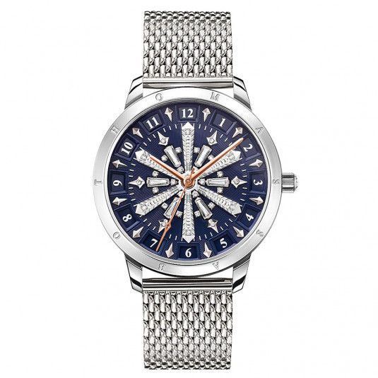 THOMAS SABO karóra Snowflakes blue and silver karóra WA0390-201-209 ékszer rendelés online