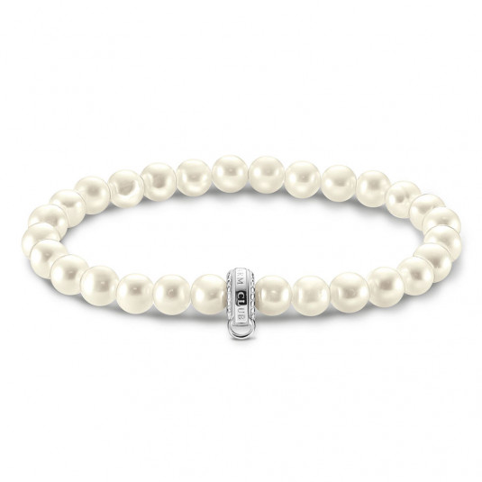 THOMAS SABO charm karkötő Pearls silver karkötő X0284-082-14 ékszer rendelés online