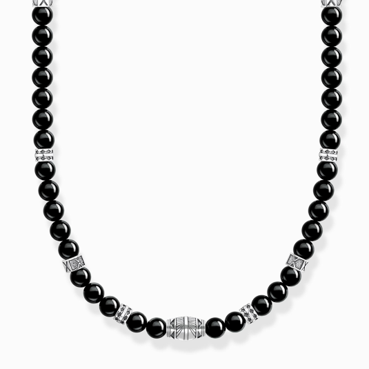 THOMAS SABO nyaklánc Black onyx beads nyaklánc KE2180-507-11 ékszer rendelés online