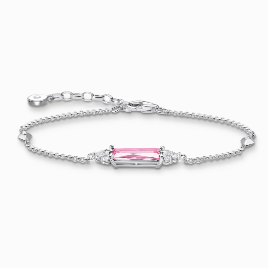 THOMAS SABO karkötő Pink and white stones karkötő A2018-051-9 ékszer rendelés online