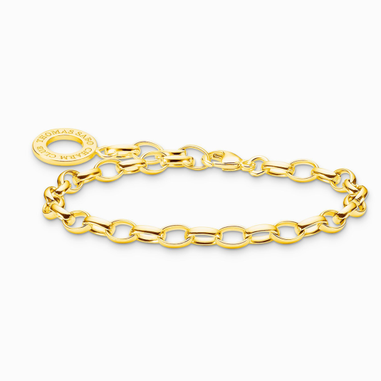 THOMAS SABO charm karkötő Classic Gold karkötő X0031-413-39 ékszer rendelés online