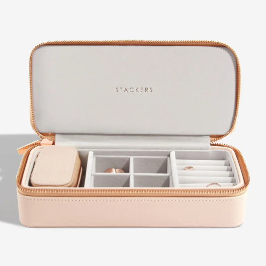 STACKERS utazó ékszerdoboz Blush Pink ékszerdoboz 75346 ékszer rendelés online