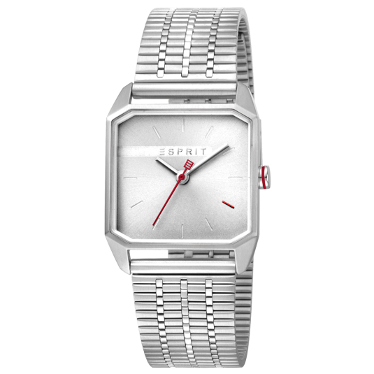 ESPRIT női karóra Cube Ladies Silver karóra ES1L071M0015 ékszer rendelés online