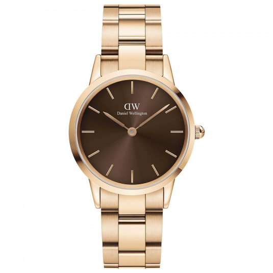 DANIEL WELLINGTON női karóra Iconic Link Amber karóra DW00100462 ékszer rendelés online