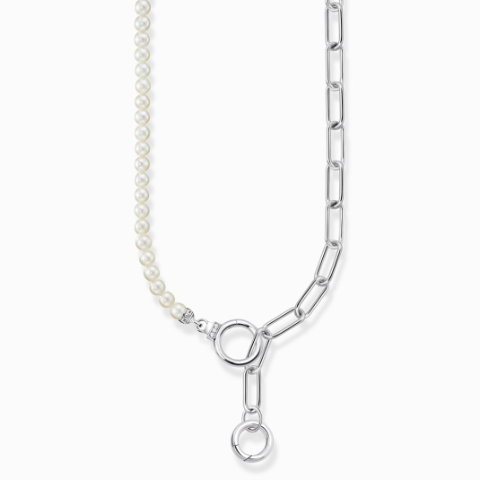 THOMAS SABO nyaklánc Pearls and zirconia nyaklánc KE2193-167-14-L47V ékszer rendelés online