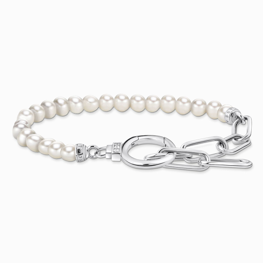 THOMAS SABO karkötő Pearls and zirconia karkötő A2134-167-14-L19V ékszer rendelés online