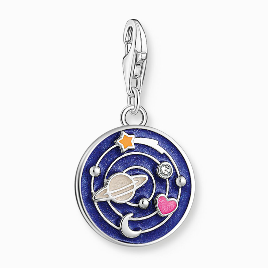 THOMAS SABO függő charm Galaxy medál 2042-691-7 ékszer rendelés online