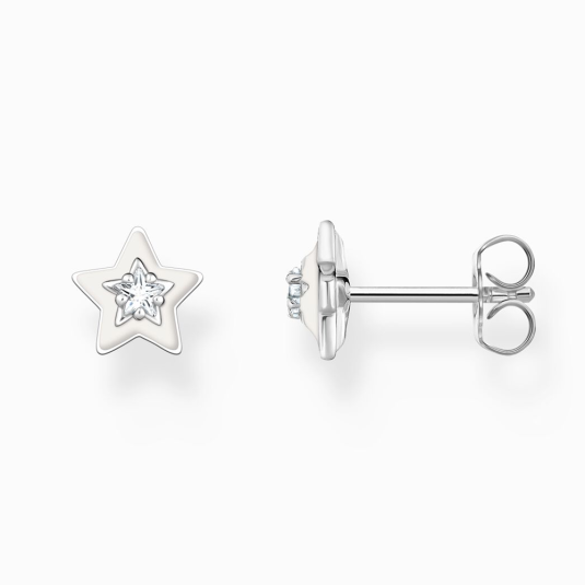 THOMAS SABO fülbevaló White star fülbevaló H2273-041-14 ékszer rendelés online