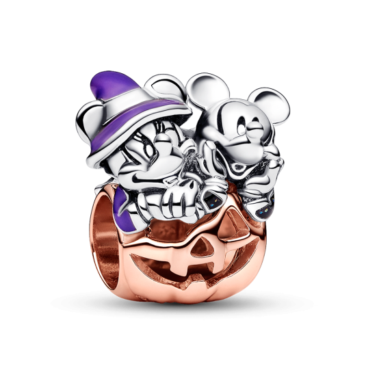 PANDORA Disney Mickey Egér és Minnie Egér Halloween tök charm ékszer rendelés online