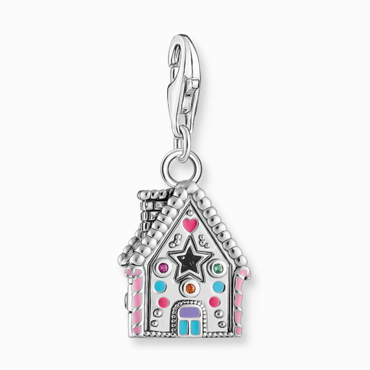 THOMAS SABO Gingerbread house charm medál medál 2058-340-7 ékszer rendelés online