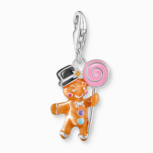 THOMAS SABO charm medál Gingerbread man medál 2064-691-7 ékszer rendelés online