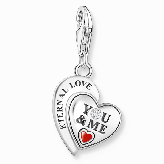 THOMAS SABO charm medál Heart medál 2108-691-21 ékszer rendelés online