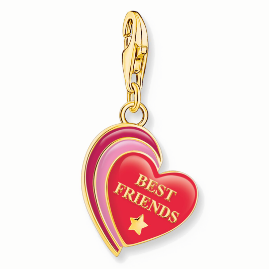 THOMAS SABO charm medál Heart medál 2117-427-10 ékszer rendelés online