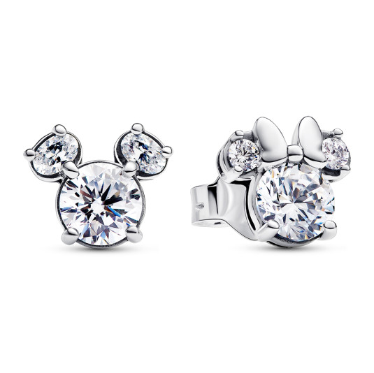 PANDORA Disney Mickey & Minnie fülbevaló fülbevaló 293219C01 ékszer rendelés online