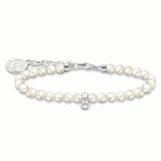 THOMAS SABO karkötő White pearls karkötő A2141-158-14 ékszer rendelés online