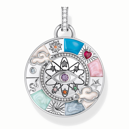 THOMAS SABO medál Wheel of fortune medál PE962-340-7 ékszer rendelés online